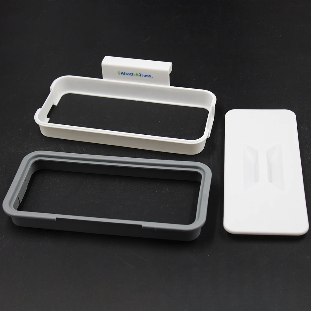Trash Bag Holder Garbage Bag Hanger Rubbish Bag Holder Garbage Storage Rack Bracket for Kitchen Cupboard Bathroom