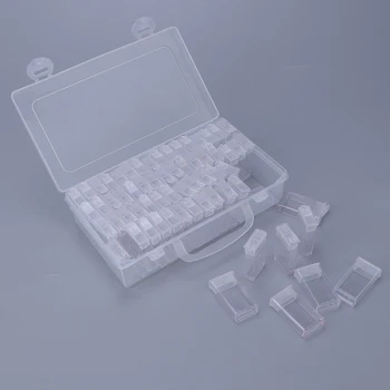 

68 Compartments Jewelery Box Jewelery Box Jewelery Stands Storage Box Assortment Box For Small Parts Pearl Earrings, Adjustable