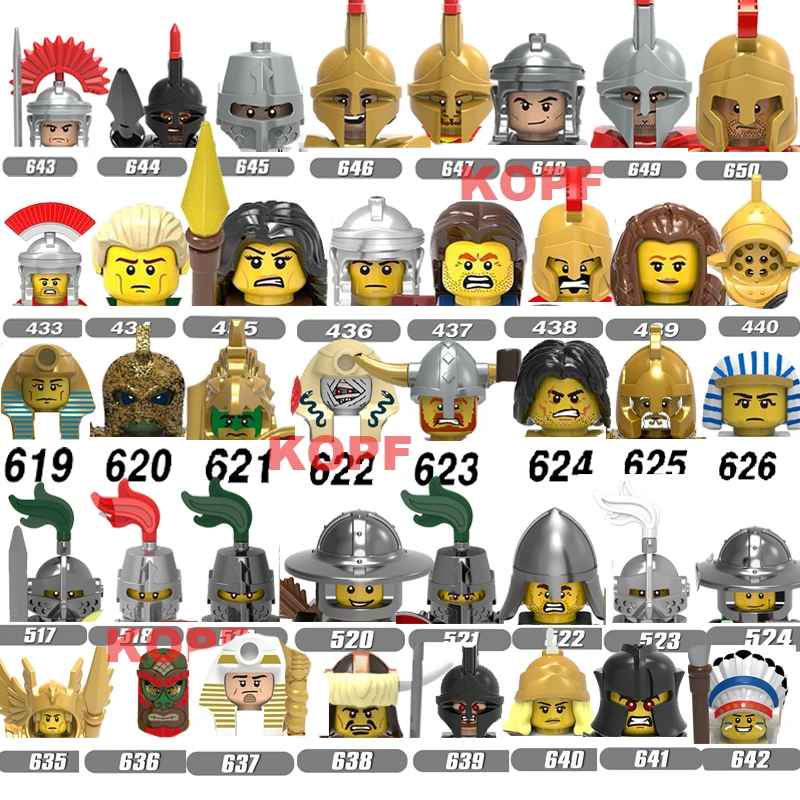 Конструктор воин викингов среднего возраста | Игрушки и хобби