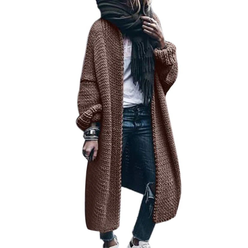 

2020 Women's Cashmere Sweater Autumn Winter New Loose Long Sleeve Oversize Knitting Cardigans Casual Korean Clothing Grey