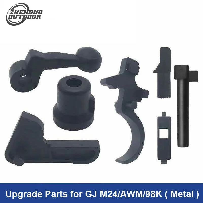 ZHENDUO OUTDOOR GJ M24 98K AWM Full Metal Kit Trigger Gear Parts Hunting Gun Accessories Outdoor family camping game | Спорт и