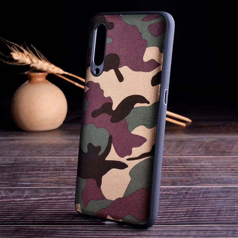 green Камуфляжный чехол для Xiaomi Mi 9, мягкий ТПУ Жесткий чехол из поликарбоната с рисунком, чехол, Xiaomi Mi 9, чехол - Цвет: green