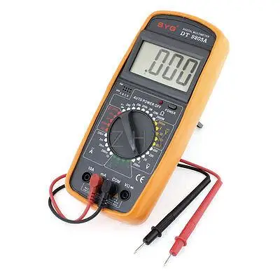 

DC AC Volt Resistance Testing Voltmeter Ammeter Ohmmeter Digital Multimeter