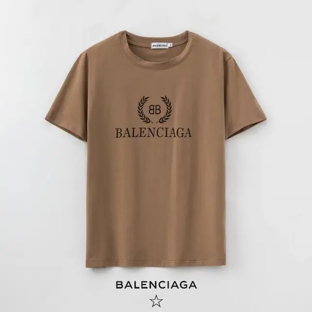 2020 Hot Balenciaga- New T Shirts Home Men Casual Short Sleeves Cotton Tops Cool Tshirt Summer Jersey T-shirt 50 - T-shirts -