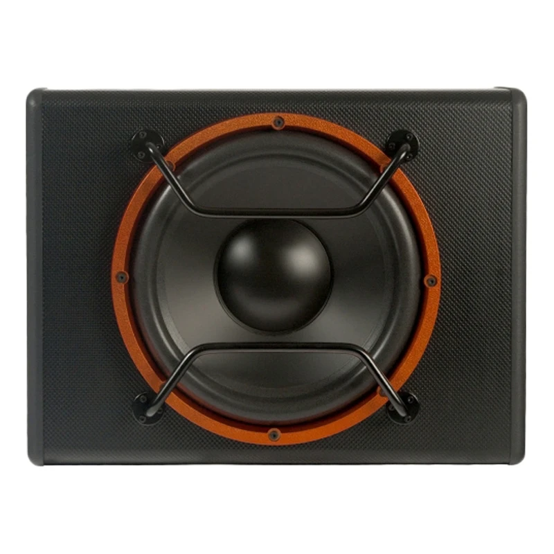 Сабвуфер автомобильный MYSTERY MBB-308A (350 Вт, 86 дБ, 4 Ом, 20-200 Гц, ферритовый магнит, защита от перегрузки)