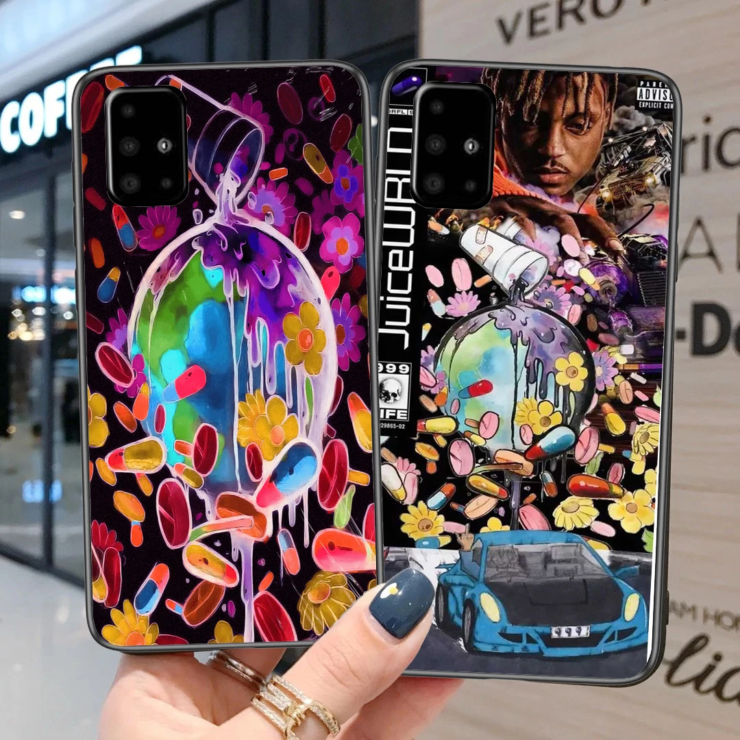 Rap Juice Wrld и хип хоп группа певец силиконовый чехол для телефона Samsung Galaxy S8 S9 S10 S20Plus
