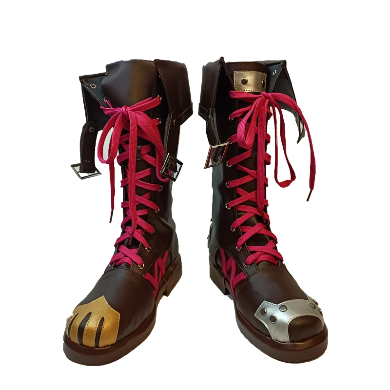 Game LOL Arcane Jinx Cosplay Shoes Props Boots Halloween Party Accessories Customization
