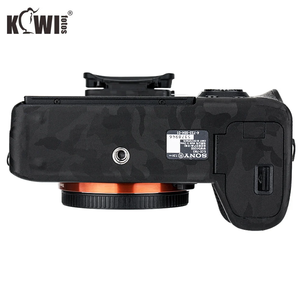 Киви Камера средства ухода за кожей защитная пленка комплект для sony A7 III A7R III A7III A7RIII A7M3 A7R3 Анти-Царапины 3M Стикеры тень черный