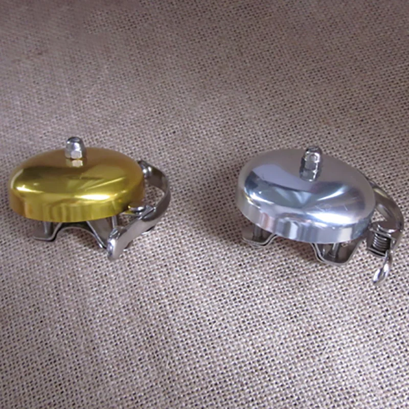 Retro Bike Bell British Aluminum Alloy Lid Vintage Bicycle Crisp Ringtones Easy To Install Durable