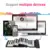 88 Клавиш USB MIDI Выход Roll Up Piano Перезаряжаемая Электронная Портативная Силиконовая Гибкая Клавиатура Орган с Педалью Sustain