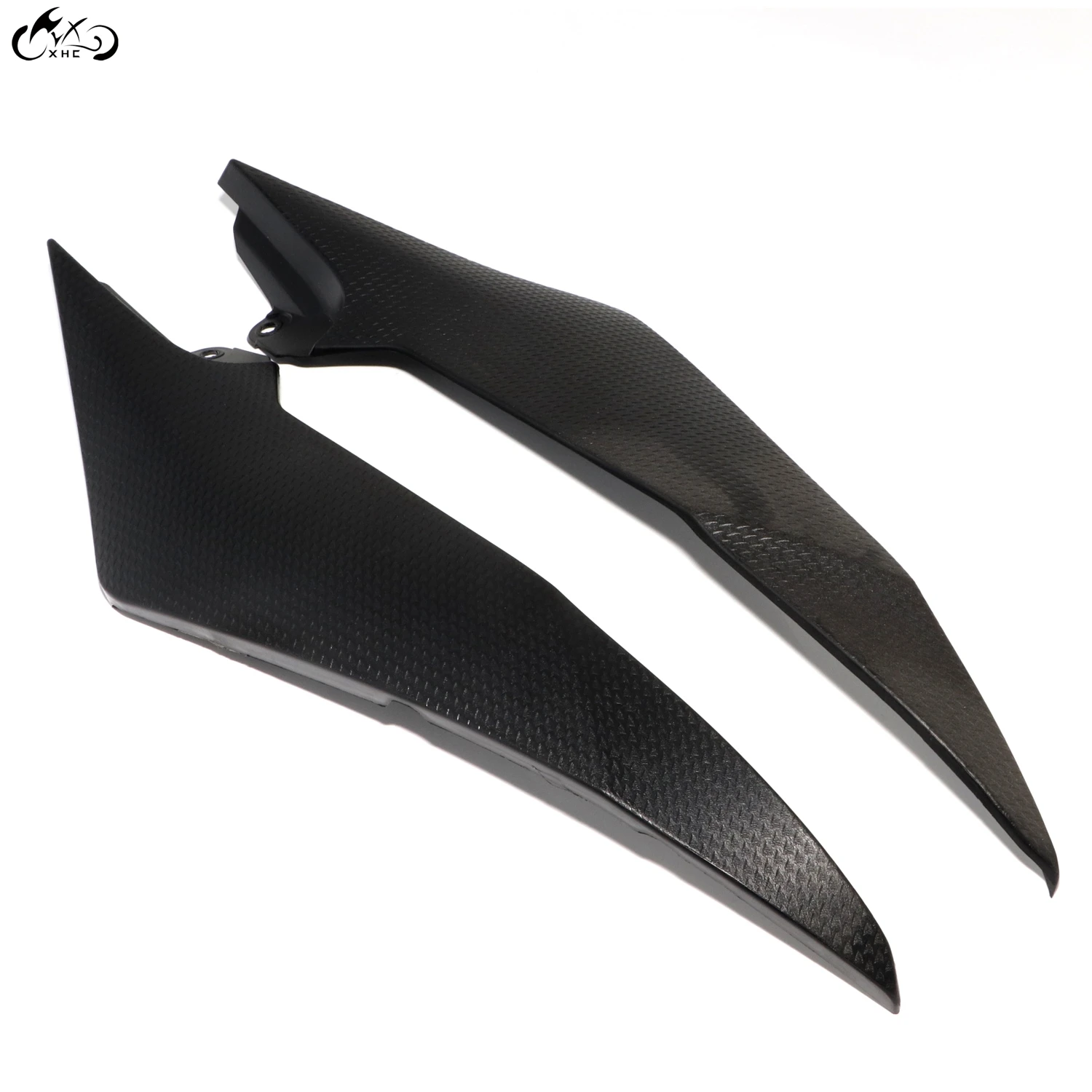 2Pcs Motorcycle Black High Quality Plastic Gas Tank Side Cover Panel Fairing Trim Cowl For Yamaha YZF R6 2008-2015 YZF-R6 YZFR6 |