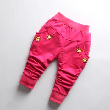 

IENENS Fashion Casual Long Pants For Girls Kids Child Baby Girl Trousers Clothes Clothing Toddler Infant Soft Cotton Bottoms