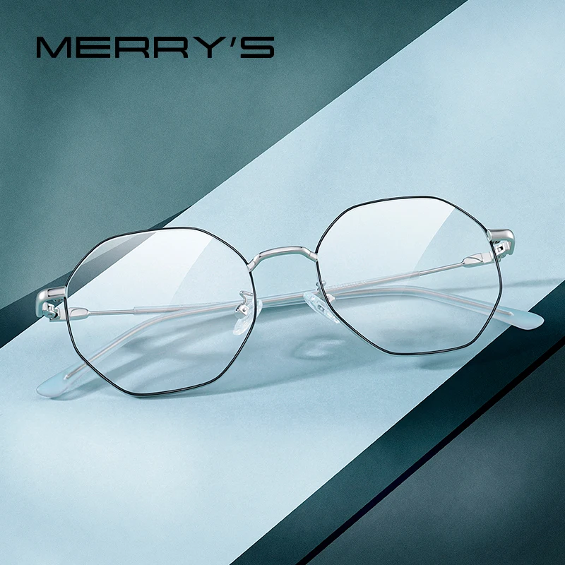 

MERRYS DESIGN Women Fashion Ploygon Glasses Frame Ladies Eyeglasses Myopia Prescription Optical Eyewear S2503