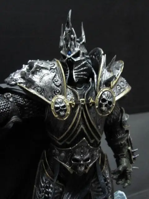 Hondee аниме игрушка WOW Dc7 S король личей Артас Рыцарь смерти Гараж Комплект модель украшения