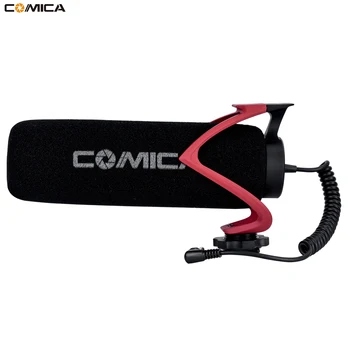 

Comica On Camera Video Microphone VS Rode MicVideo Go Shortgun Mic for iPhone Samsung Huawei DSLR Camera Nikon Canon Pentax Fuji