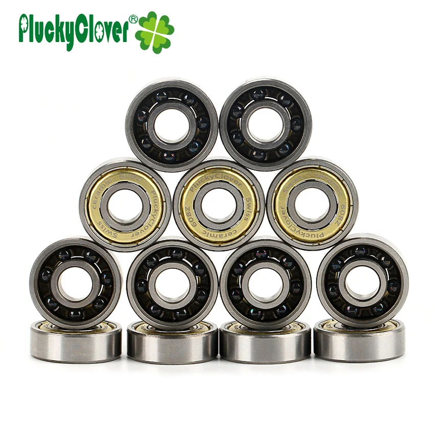 PluckyClover Abec11 608 Ceramic Ball Bearing Roller Skating Shoes Inline Speed Skating Accessories
