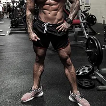 Мужские сетчатые шорты для спортзала, летняя мода, военная одежда для фитнеса, пляжные мужские короткие штаны, уличная одежда, свободные быстросохнущие шорты для бодибилдинга