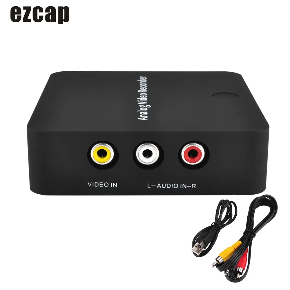 Ezcap272 AV видеозаписывающее устройство аналогово Цифровое видео преобразователь HD