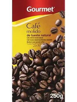 

Gourmet - Café molido de tueste natural - - 250 g - [Pack de 4]