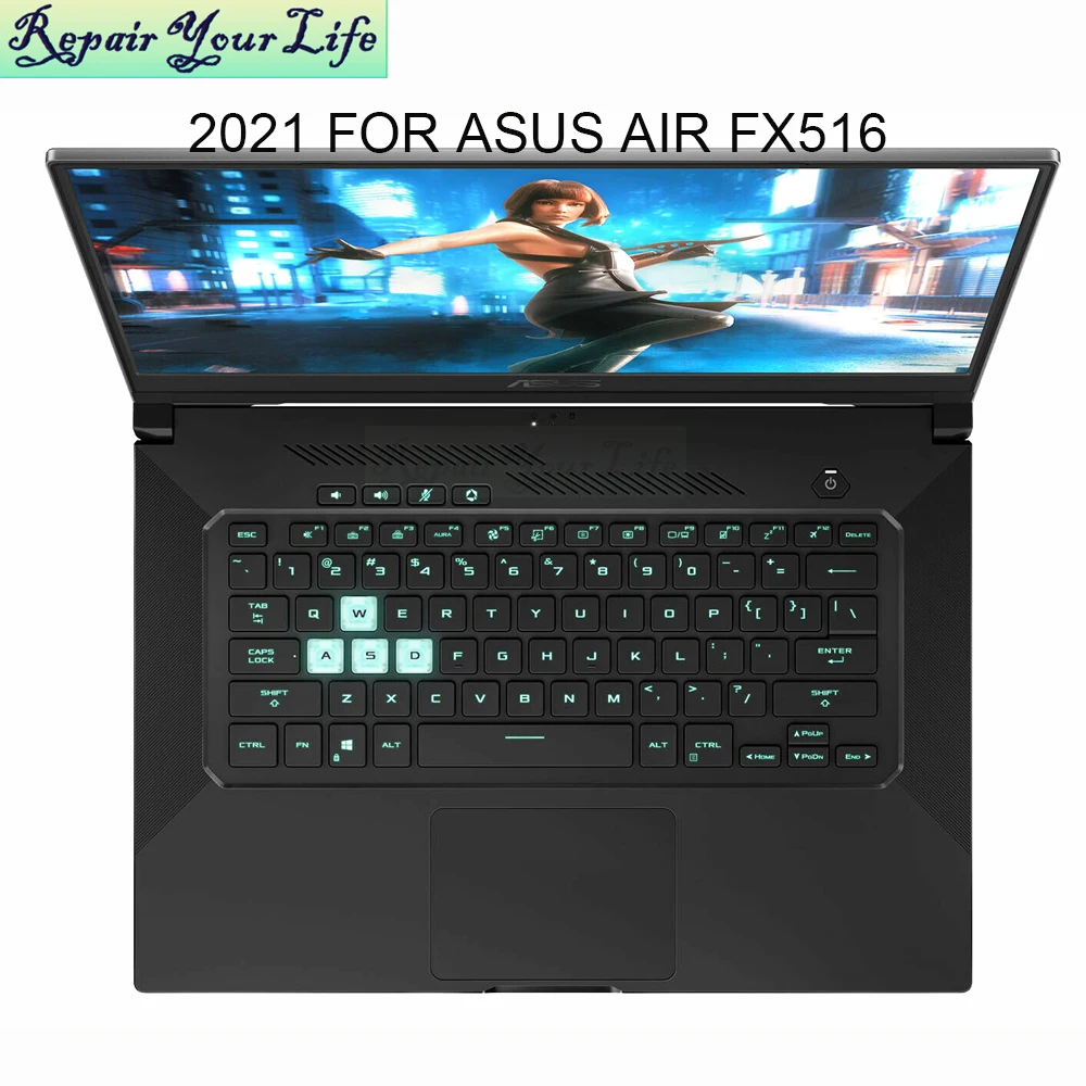 2021 Copertura Della Tastiera Del Computer Portatile Tpu Trasparente Per Asus Tuf Air Fx516 Fx516P F15 Fa516 Fx516Pe Fx516Pm Coperture Protettive Per 