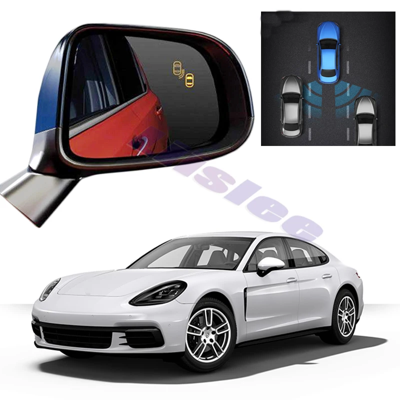 

For Porsche Panamera 971 G2 2016~2020 Car BSM BSD BSA Radar Warning System Safety Driving Alert Mirror Detection Sensor