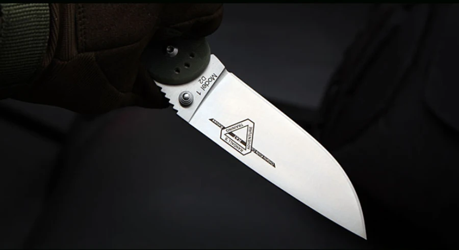 R1 складной нож AUS-8 лезвие G10 ручка Открытый Тактический выживания кемпинг средство для охоты фрукты Карманные Ножи EDC ручной инструмент - Цвет: Белый