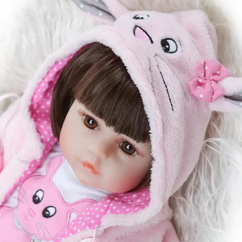 NPK Reborn Baby Dolls реалистичный мягкий реалистичный Винил Куклы для девочек детские игрушки