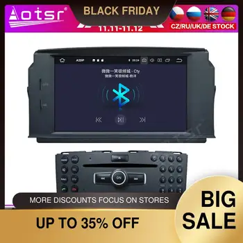 

For Mercedes Benz C Class C180/C200/C230 W204 Android Radio Car Multimedia Car GPS Navigation PX6 4GB 64GB Auto Stereo Head Unit