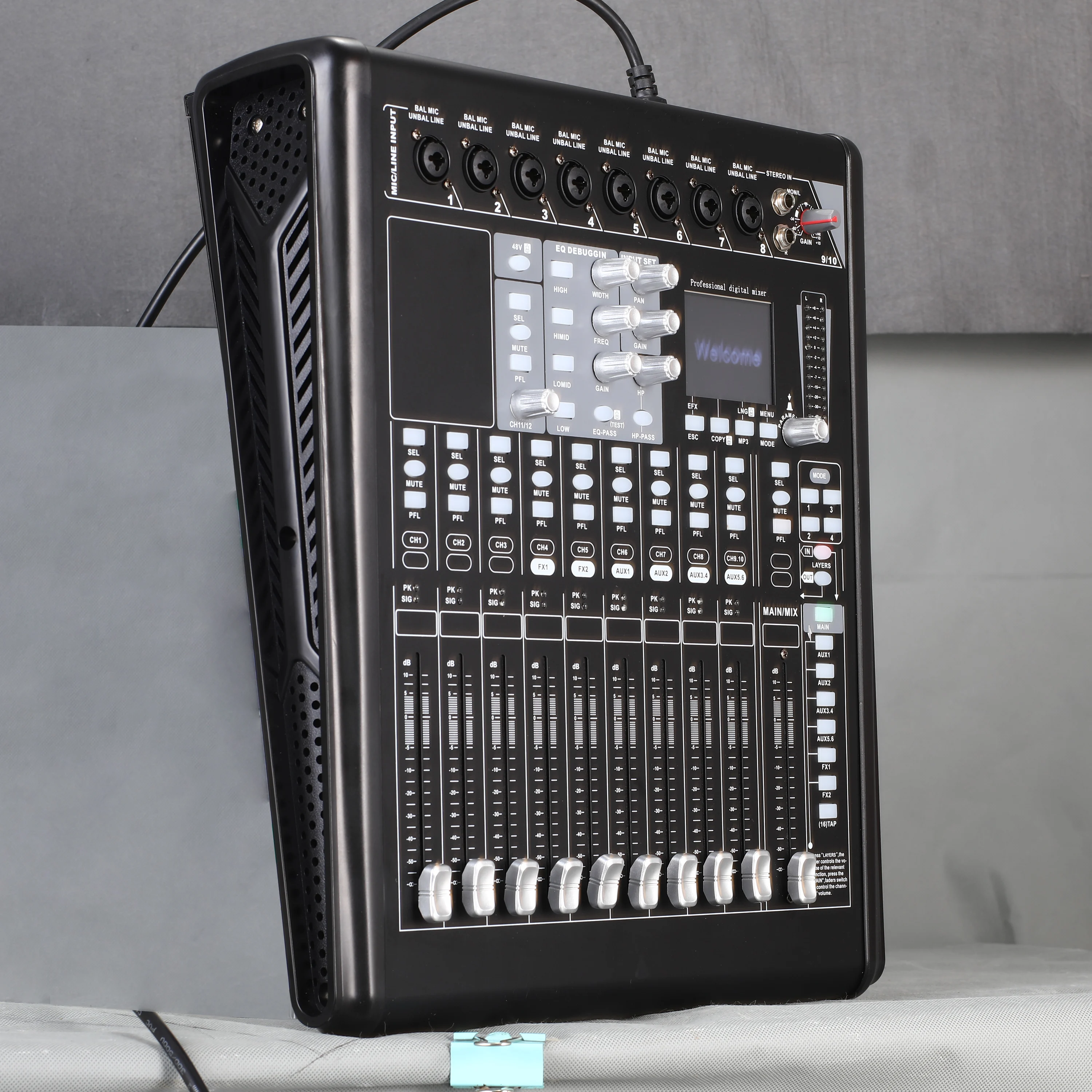Betagear MX8812 digital mixer audiobatidoraaudio