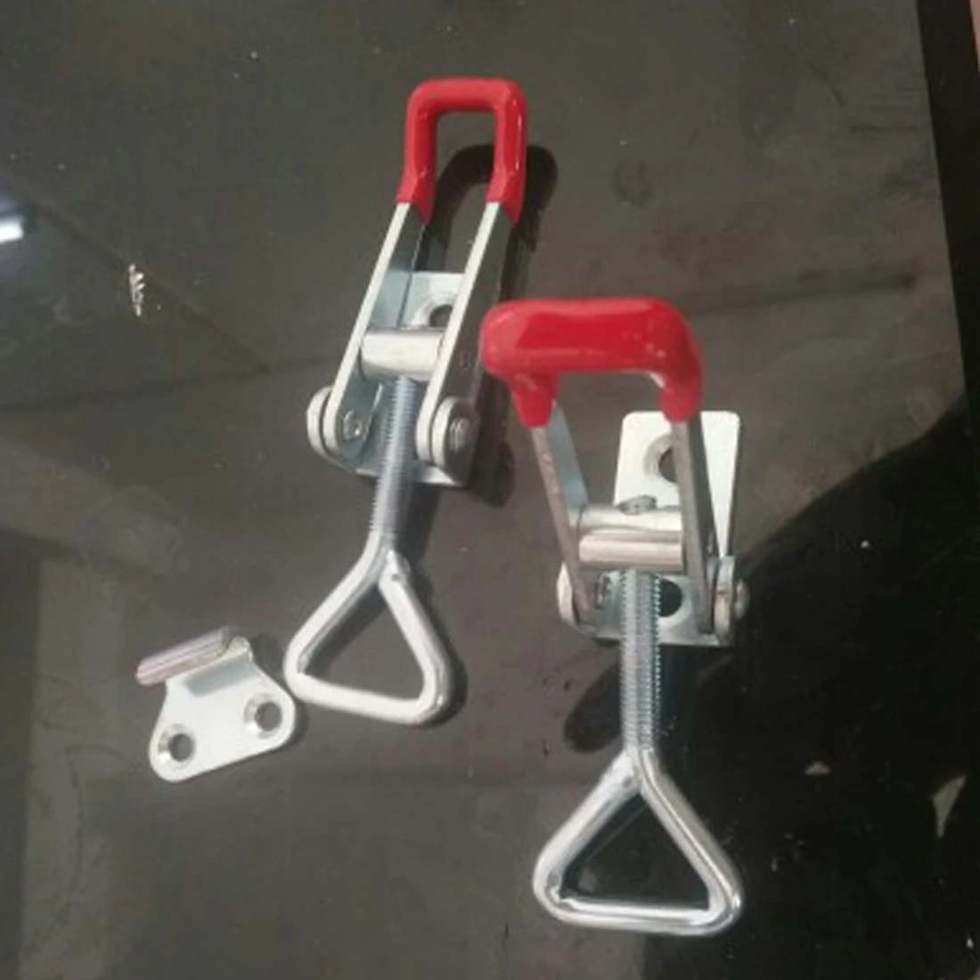 

10cm Universal Metal 100Kg 220 Lbs Hold Holding Capacity Latch Hand Tool Toggle Clamp