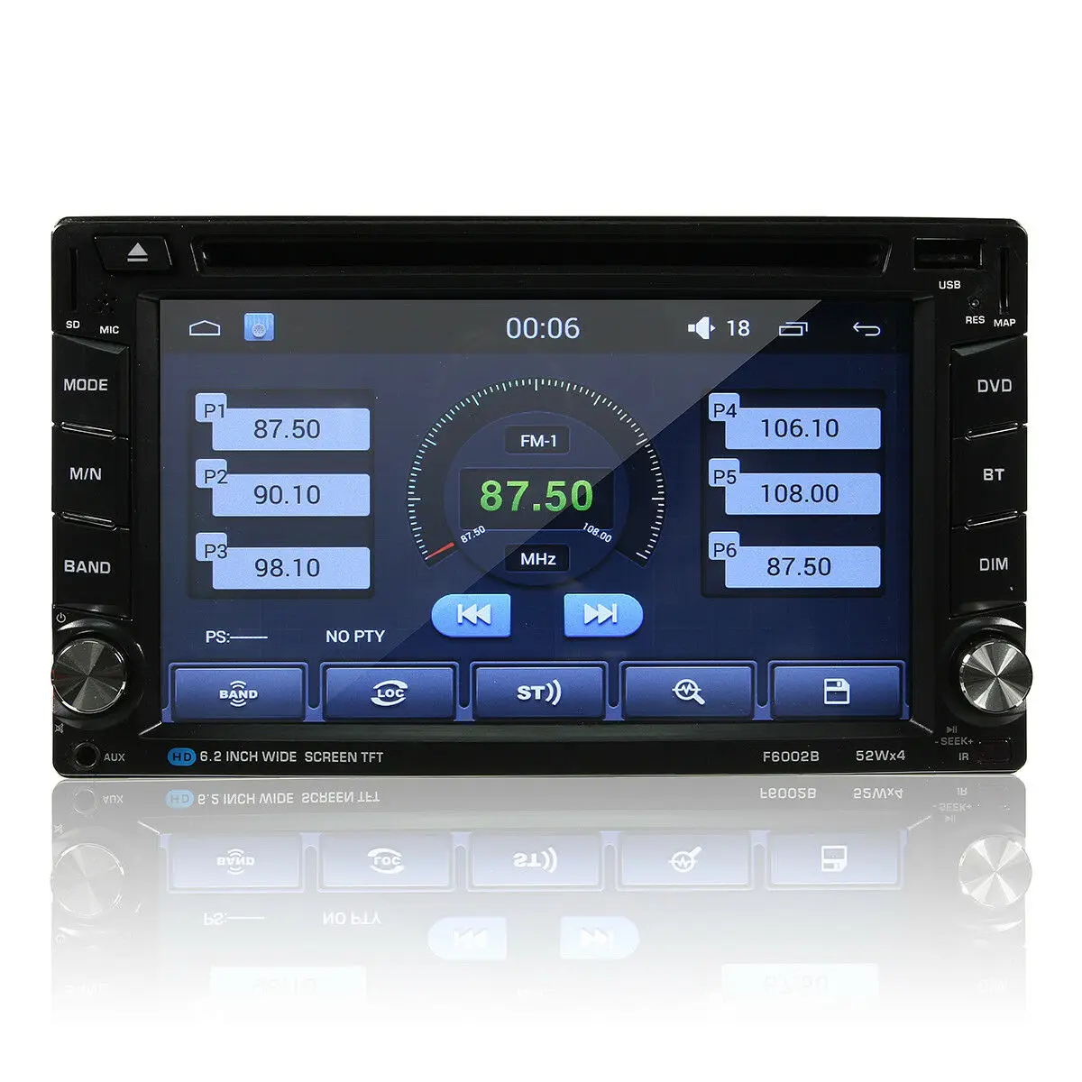 6,2 дюймов сенсорный экран автомобиля gps сенсорный экран CD Радио поворотный практичный DVD CD MP5 плеер для мобильного Интернета