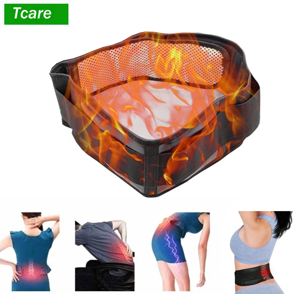 Waist-Support-Belt Massage-Band Brace Waist-Tourmaline Health-Care Therapy-Back Lumbar