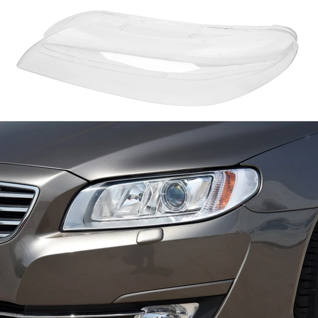 Car Front Headlamp Cover Transparent Lampshade Headlight Cover Shell Mask  Lens for Volvo S80 S80L 2008-2015 - AliExpress