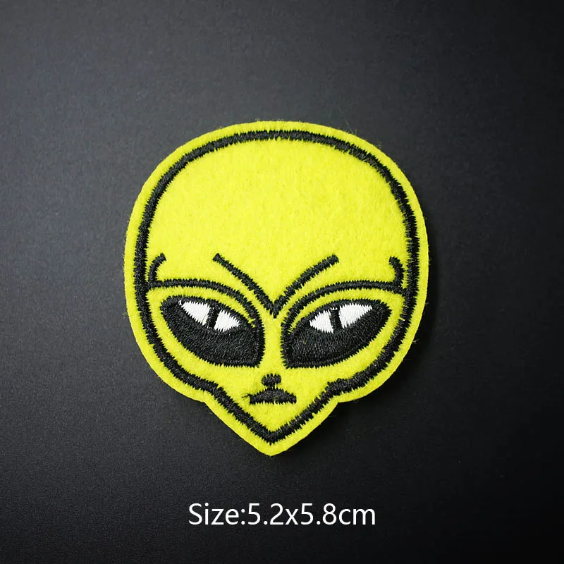 Зеленый Забавный кот DIY матерчатые нашивки Mend украшения железа на патч одежда шитье украшения аппликация вышивать на пачках для одежды - Цвет: Зеленый