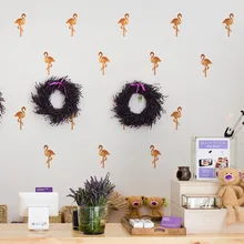 Funlife международная торговля детская комната наклейки на стену Фламинго животные виниловые наклейки на стену съемные наклейки на стену 004