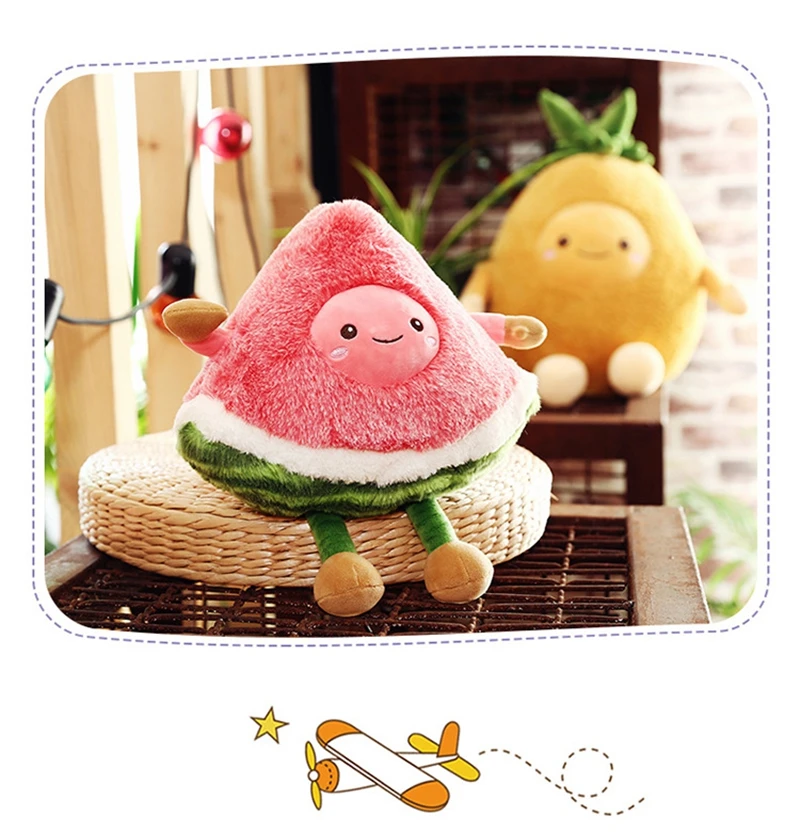 Плюшевые подушки розовые игрушки для детей милые ананас Peluche фрукты детские игрушки Kawaii забавные плюшевые игрушки детские мягкие фрукты плюшевые куклы