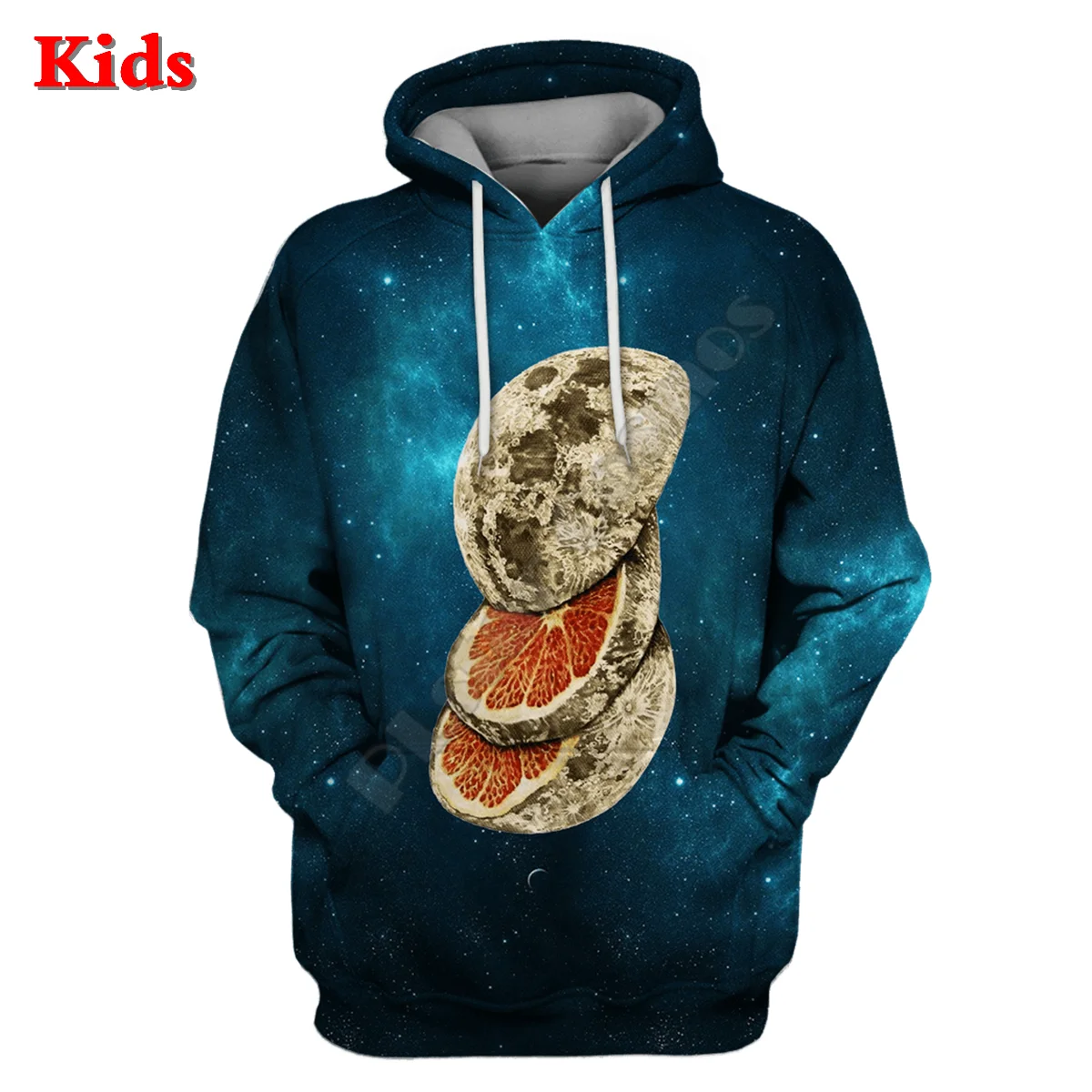 

The Moon in the Galaxy Background Hoodies T-shirt 3D Printed Kids Sweatshirt Long Sleeve Boy For Girl Funny Pullover 05