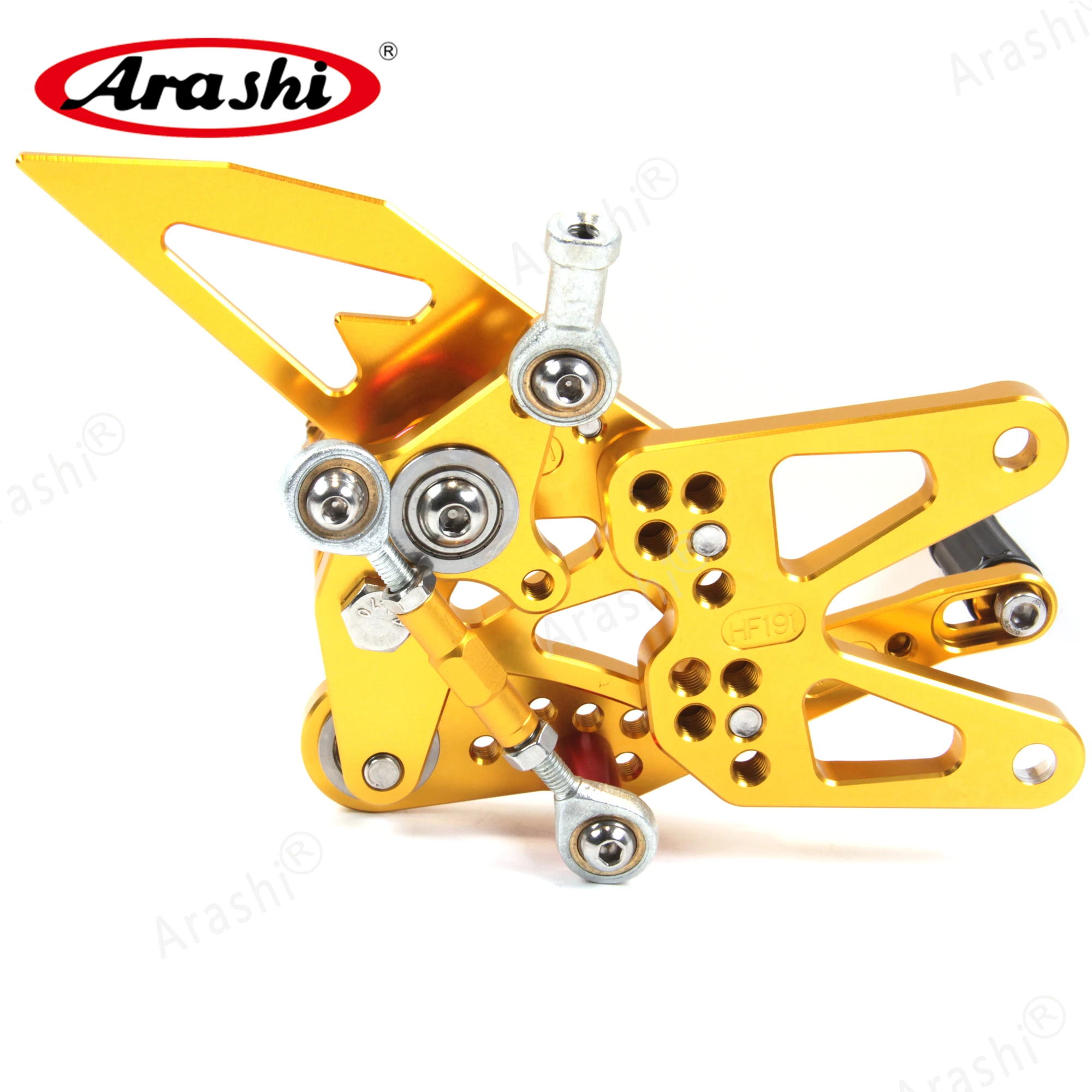 ARASHI мотоциклетные Rider подножки для TRIUMPH DAYTONA 675 675R 2013- CNC Регулируемые подножки Rearset