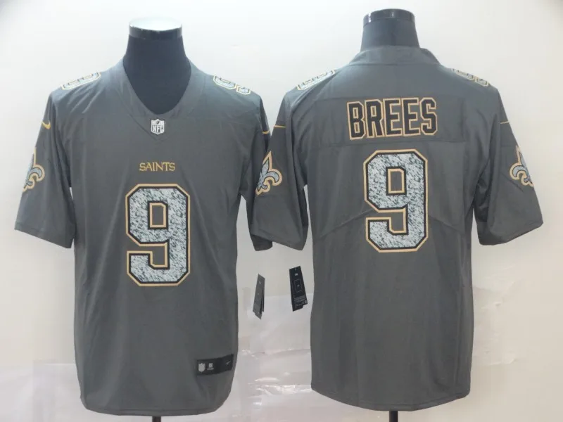 Мужской Орлеан высокого качества Saints Drew Brees Джерси