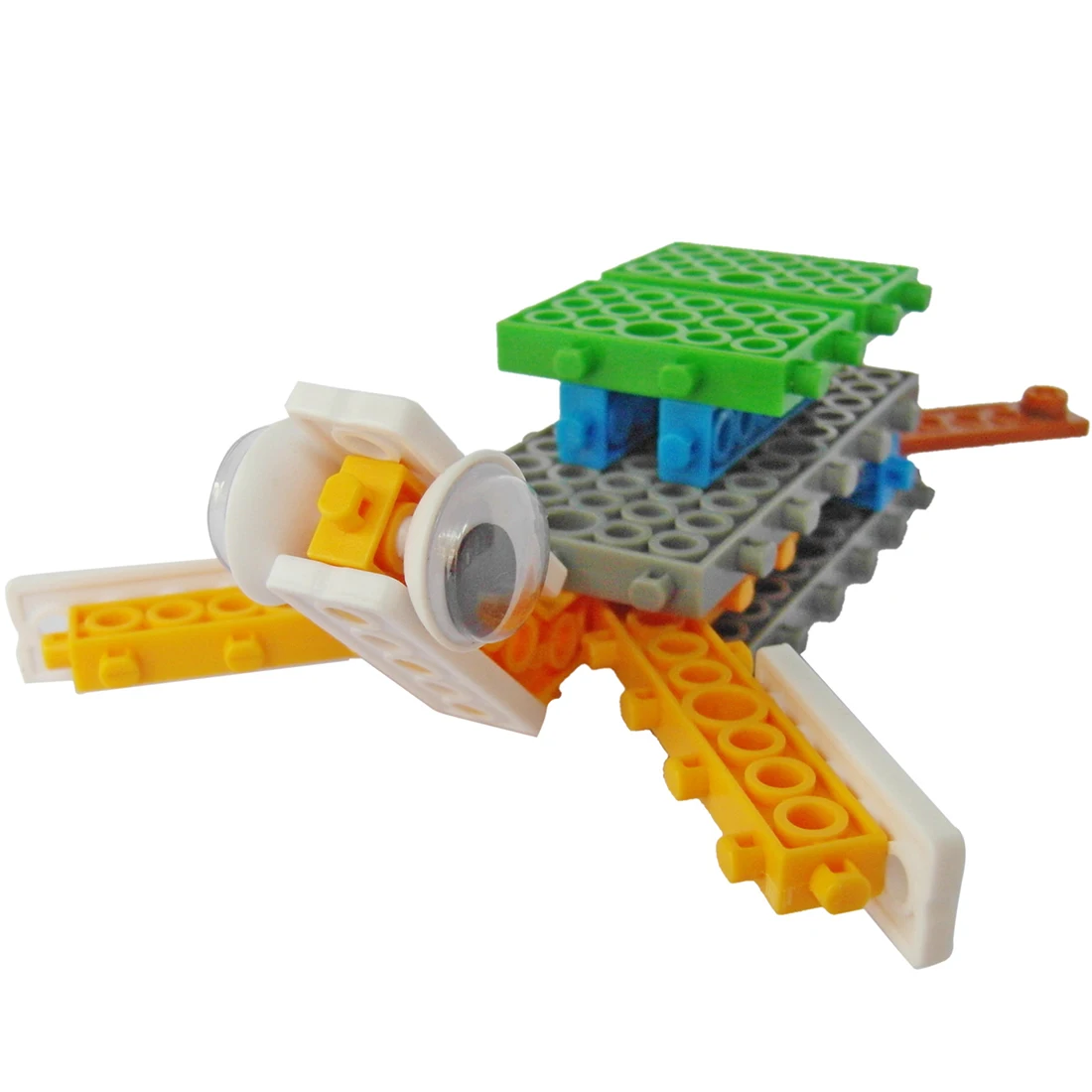 4 в 1 My Robot Time Toy Land Series робот строительный блок набор монтажный развивающий робот игрушка-1-Story