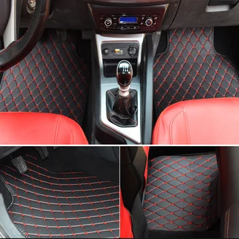 

ZRCGL universal Car floor mat for Peugeot All Model 4008 RCZ 308 508 301 301 307 207 2008 3008 206 408 5008 607 car styling