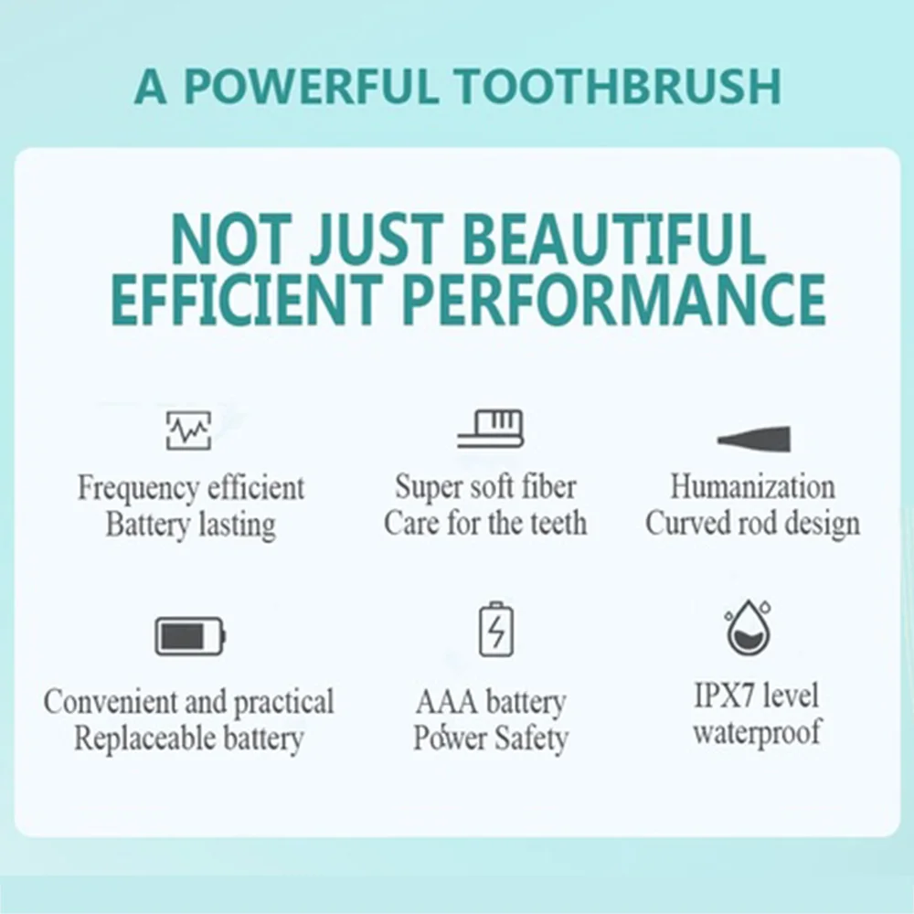 Ультра звуковая умная зубная щетка звуковая зубная щетка электрическая зубная щетка модернизированная водонепроницаемая 3 в 1 для семейного здоровья взрослых стоматологов