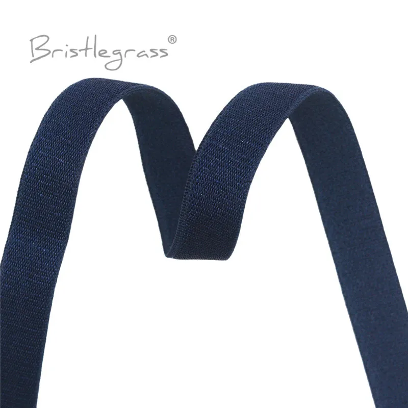 Borsten gras 2 5 10 50 3/8 Yard "10mm Nylon BH Riemen Gummiband Spandex Schulter band Dessous Kleid Näh besatz – Detail 40