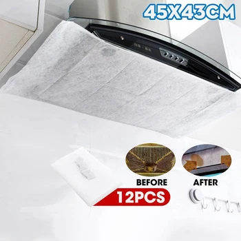 

Range Hoods Oil-Absorbing Paper Filter Membranes Range Hoods Kitchen Anti-Smoke Stickers Filter Sns Oil Cover