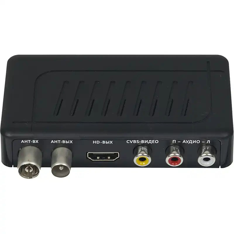 Ресивер DVB-T2 CADENA CDT-1712, черный, (046/91/00047719)