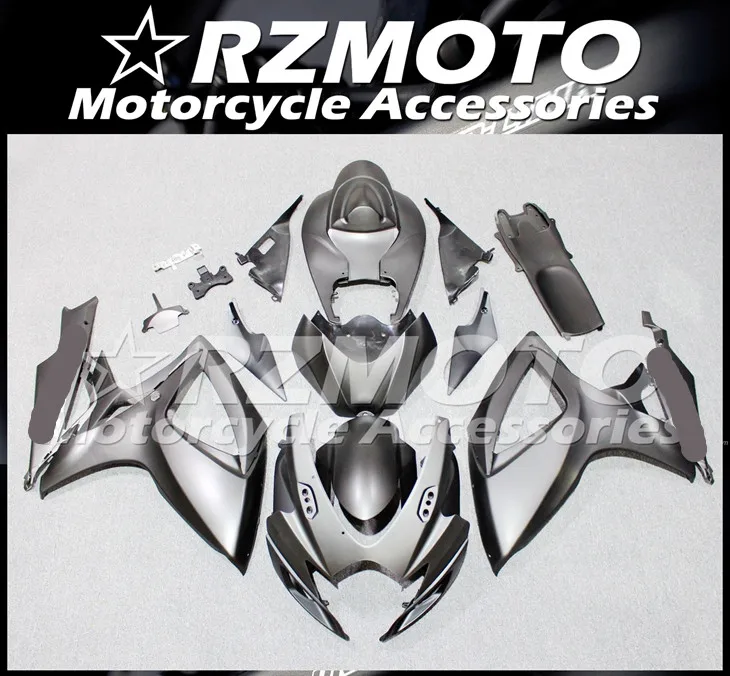 ABS мотоцикл обтекатель комплект для SUZUKI GSXR600 750 K6 2006-2007 год кузов литья под давлением Магазин № 1125