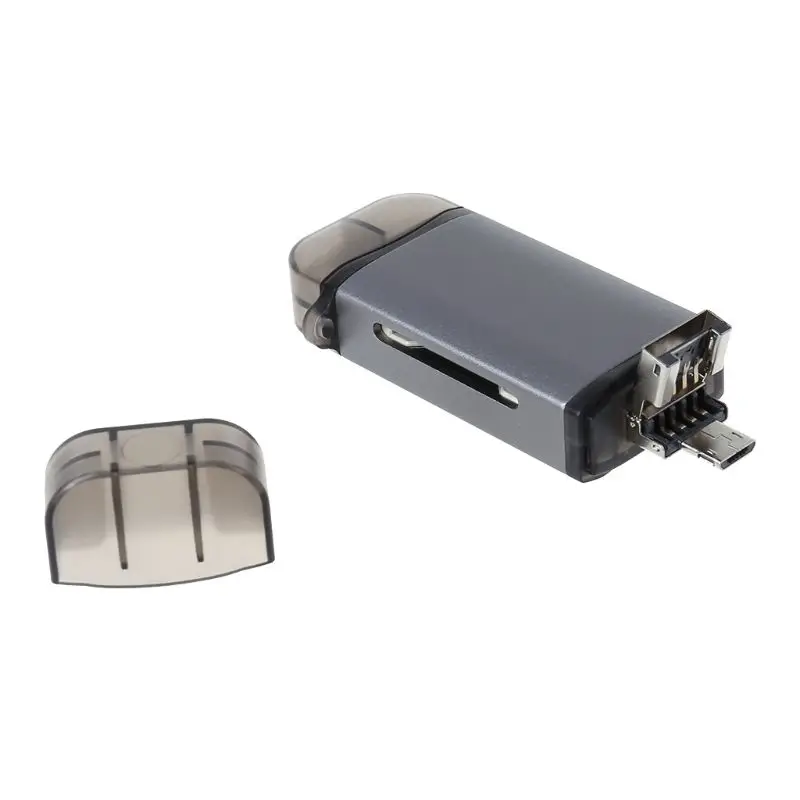 Тип C и Micro USB и USB OTG SD TF кард-ридер для портативных ПК мобильных телефонов