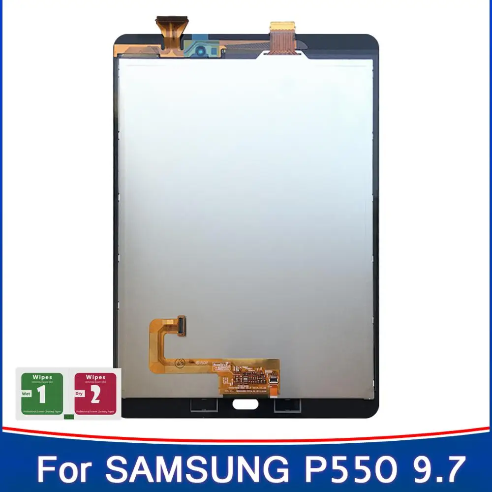 Высокое качество ЖК-дисплей для Samsung Galaxy Tab A 9 7 &quotSM-P550 P550 SM-P555 P555 с сенсорным