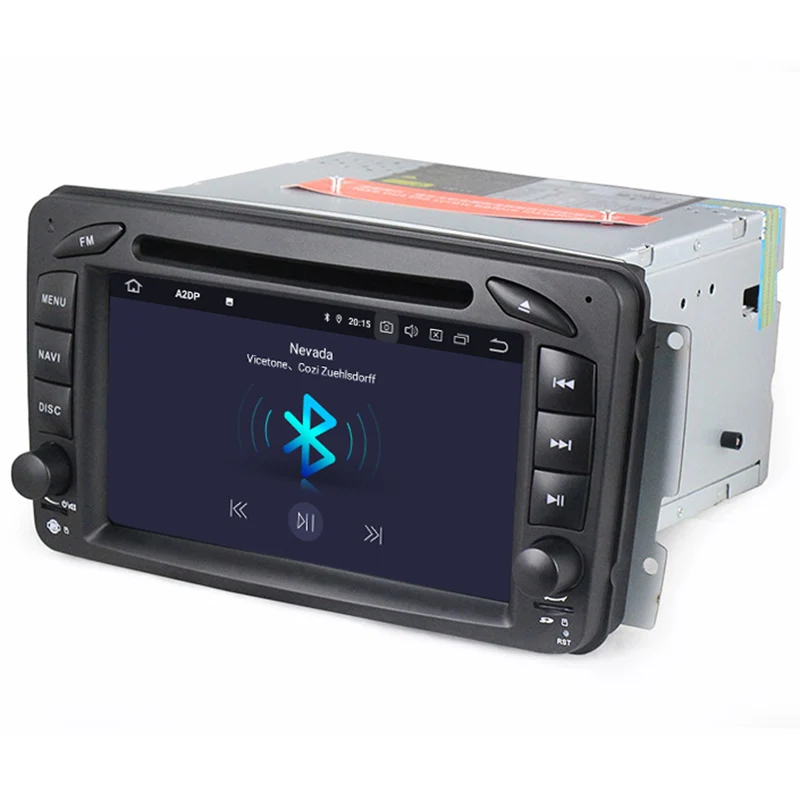 7 дюймов Android 9,0 автомобильный dvd-плеер для Mercedes Benz CLK W209 W203 W463 W208 Wifi 3g gps Bluetooth Радио стерео аудио медиа
