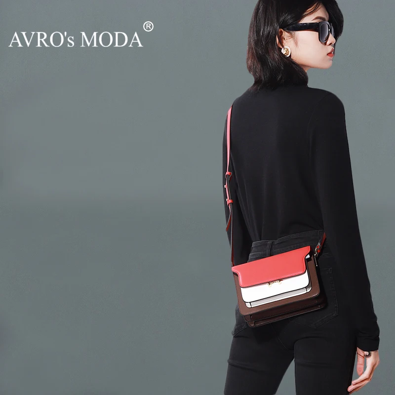 AVRO's MODA сумка женская сумки женские брендовые через плечо из натуральной кожи